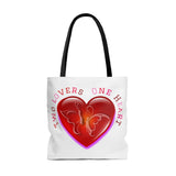 Butterfly Valentine Tote Bag