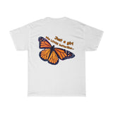 Monarch Butterfly Unisex Heavy Cotton Tee FREE SHIPPING