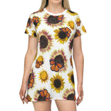 All Over Print T-Shirt Dress