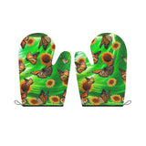 Sunflowers and Monarchs Oven Mitts & Pot Holders