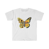 Monarch Butterfly Unisex Softstyle T-Shirt Printed in Australia