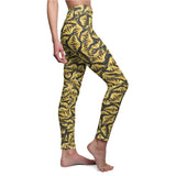 Tiger Swallowtail Wings Women's Casual Leggings