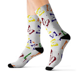 Swallowtail Butterfly Color Socks