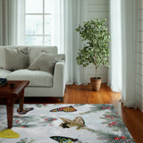 Butterfly Christmas Dornier Rug