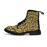 Tiger Swallowtail Wings Women's Canvas Boots