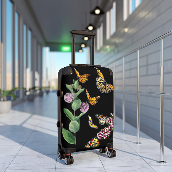 Monarchs and Milkweed Cabin Suitcase