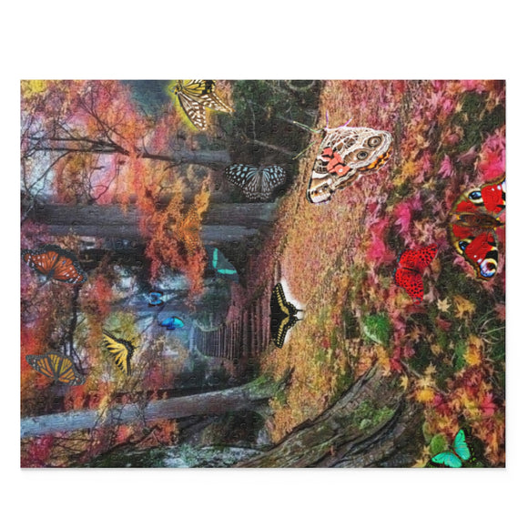 Find the Butterflies Puzzle (120, 252, 500-Piece)