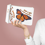 Monarch Butterfly Clutch Bag FREE SHIPPING