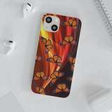 Hot Monarch Butterflies IPhone Flexi Cases