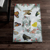 Butterfly Christmas Dornier Rug