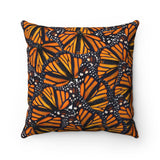 Monarch Wings Spun Polyester Square Pillow