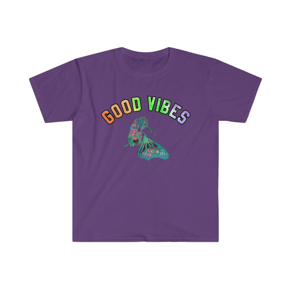 Monarch Butterfly Good Vibes Unisex Tee