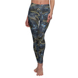 Black Swallowtail wings Women's Casual Leggings