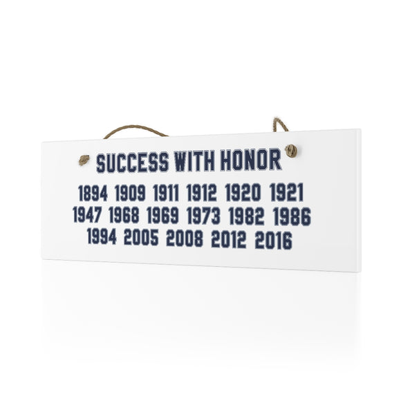 Years of Excellence Ceramic Wall Sign