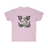 Butterfly Love Valentine Unisex Ultra Cotton Tee