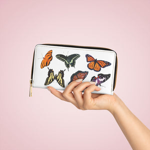 Butterfly Zipper Wallet