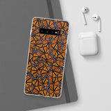 Monarch Butterfly Wings Flexi phone Cases, Iphone, Samsung