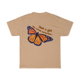 Monarch Butterfly Unisex Heavy Cotton Tee FREE SHIPPING