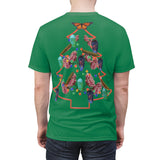 Monarch Butterfly Christmas Feliz Navidad Unisex Tee FREE SIPPING