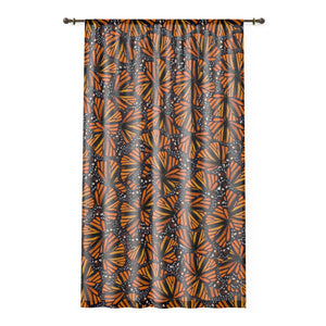 Monarch Wings Window Curtain