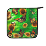 Sunflowers and Monarchs Oven Mitts & Pot Holders