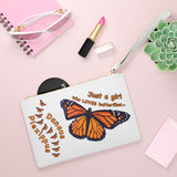 Monarch Butterfly Clutch Bag FREE SHIPPING