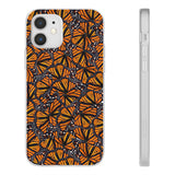 Monarch Butterfly Wings Flexi phone Cases, Iphone, Samsung