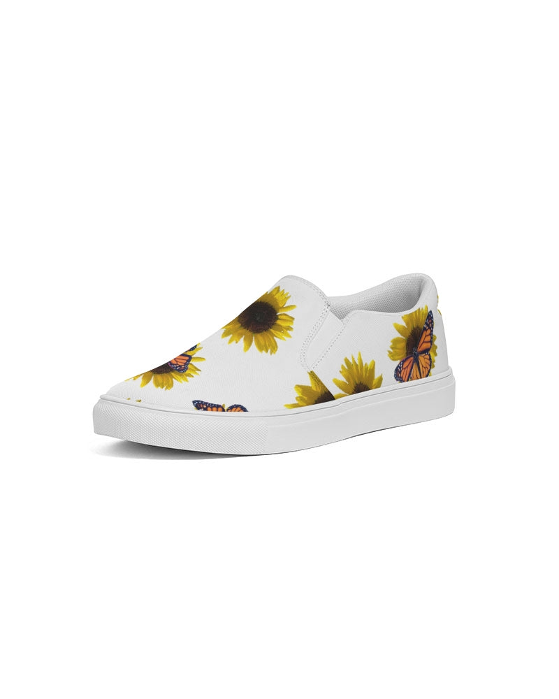 Sunflower Canvas Shoes, top Slip-on Shoes, Women's Shoes