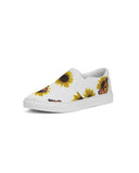 Sunflower and monarch Women's Slip-On Canvas Shoe