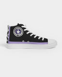 Black Butterfly By inspired Passion Women's Hightop Canvas Shoe