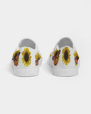 Sunflower and monarch Women's Slip-On Canvas Shoe
