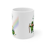 Irish O Lucky You Ceramic Mug 11oz Printed in Australia