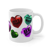 Valentine Hearts Mug 11oz