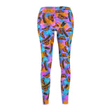 Monarch Butterfly Life Cycle and Colors Women's Casual Leggings - Inspired Passion Productions