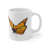 Monarch Butterfly  Ceramic Mug 11oz