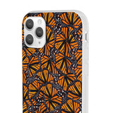 Monarch Butterfly Wings Flexi phone Cases, Iphone, Samsung