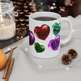 Valentine Hearts Mug 11oz