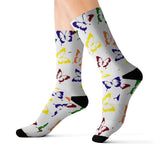 Swallowtail Butterfly Color Socks