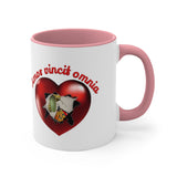 Monarch Coffee Mug, Love Conquers All - Printed in Australia