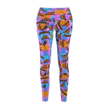 Monarch Butterfly Life Cycle and Colors Women's Casual Leggings - Inspired Passion Productions