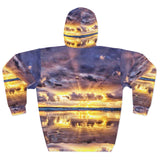 Monarchs and Sunsets Unisex Pullover Hoodie FREE SHIPPING