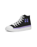 Black Butterfly By inspired Passion Women's Hightop Canvas Shoe