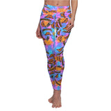 Monarch Butterfly Life Cycle and Colors Women's Casual Leggings - Inspired Passion Productions