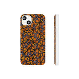 Monarch Butterfly Wings Flexi phone Cases, Iphone, Samsung