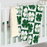 Love the Irish Saint Patty Sherpa Fleece Blanket