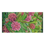 Monarchs and Milkweed Standard Beach Towel, 30x60