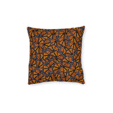 Monarch Wings Square Pillow - Made in UK