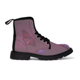 Monarch Galaxy Raspberry Women's Canvas Boots