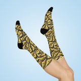 Tiger Swallowtail Wings Crew Socks