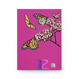 Monarch Serenity Prayer (pink) Hardcover Journal Matte FREE SHIPPING